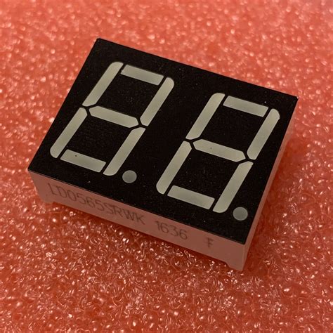 dual 7 segment display.